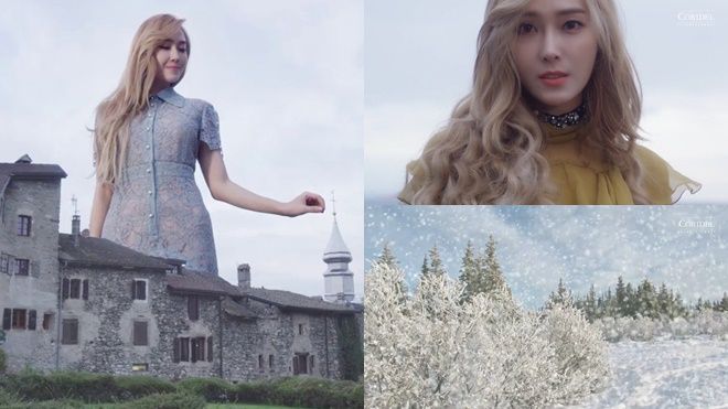 ‘Công chúa băng giá’ Jessica hóa người khổng lồ, chu du xứ thần tiên đẹp như mơ