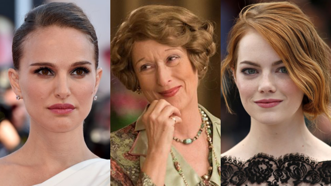 10 nữ diễn viên chính đang cạnh tranh '5 mất, 5 còn' tại Oscar 2017