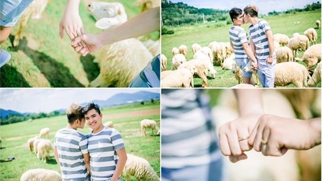 Bộ ảnh cưới tuyệt đẹp của cặp đồng tính Đồng Nai 'gây sốt' cộng đồng LGBT Việt Nam