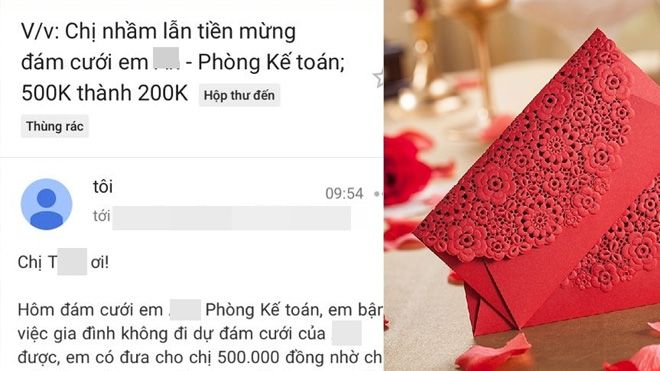 Bị ăn bớt tiền mừng cưới, thanh niên cứng viết thư tố cáo toàn công ty