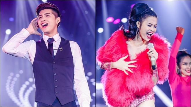 Noo Phước Thịnh, Đông Nhi trình diễn 'máu lửa', không hề lép vế trong đêm nhạc EXID