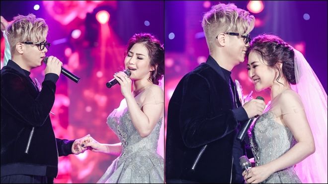 Hương Tràm hóa cô dâu xinh đẹp, hạnh phúc trong vòng tay Bùi Anh Tuấn