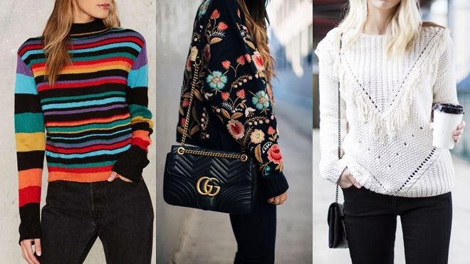 Truy tìm 3 mẫu áo sweater sẽ khiến bạn vô cùng điên đảo trong mùa Đông này!