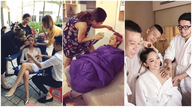 Đừng giật mình khi thấy sao Việt được chăm sóc như 'ông hoàng, bà hoàng'