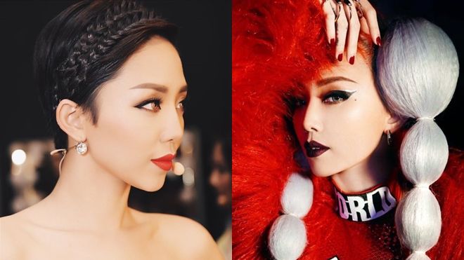 Tóc Tiên - Mỹ nữ vạn kiểu tóc của showbiz Việt