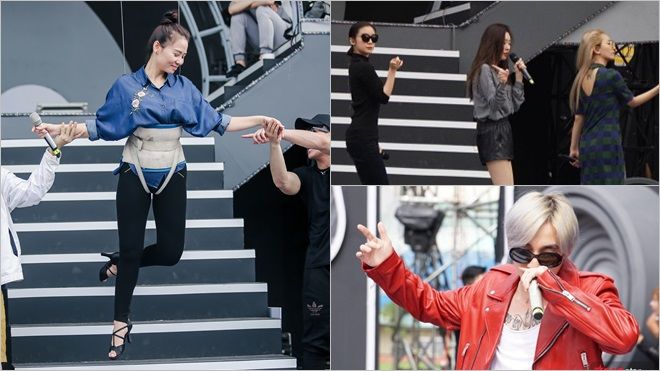 Thu Minh bay như chim, Sơn Tùng 'chất lừ' trên sân khấu tổng duyệt cùng Wonder Girls