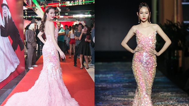 Phí Phương Anh - Khánh My: Ai mới là nàng tiên cá xinh đẹp nhất trong cùng 1 thiết kế?