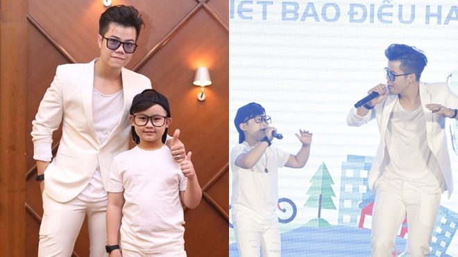 Chu Tuấn Ngọc trổ tài đọc rap, 'song kiếm hợp bích' với Đinh Mạnh Ninh trên sân khấu