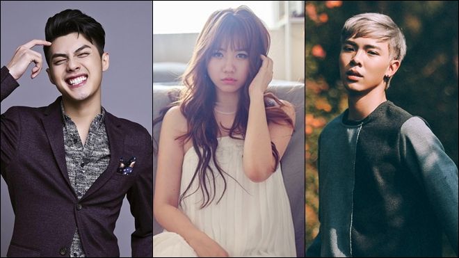 Làn sóng xanh 2016: Noo Phước Thịnh, Hari Won, ERIK (MONSTAR) 'lăm le' Single của năm