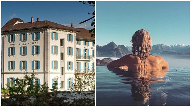 Khách sạn có bể bơi mệnh danh 'Nấc thang lên thiên đường'