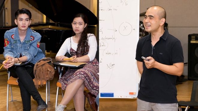 Đột nhập buổi học đầu tiên của team Đức Trí chuẩn bị cho vòng Sáng tác và Tranh đấu