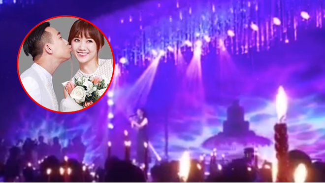 Độc quyền: Thu Minh cất tiếng hát, chúc phúc đám cưới của Trấn Thành - Hari Won