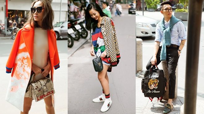 Sao Việt tưng bừng với xu hướng thời trang họa tiết và giày sneaker