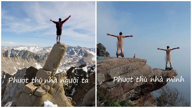 Những hình ảnh xấu của 'phượt thủ rởm' trong năm qua khiến người đam mê xê dịch chân chính phải xấu hổ