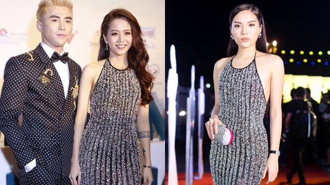 An Nguy lộng lẫy chẳng kém cạnh Kỳ Duyên khi 'diện chung' 1 chiếc váy