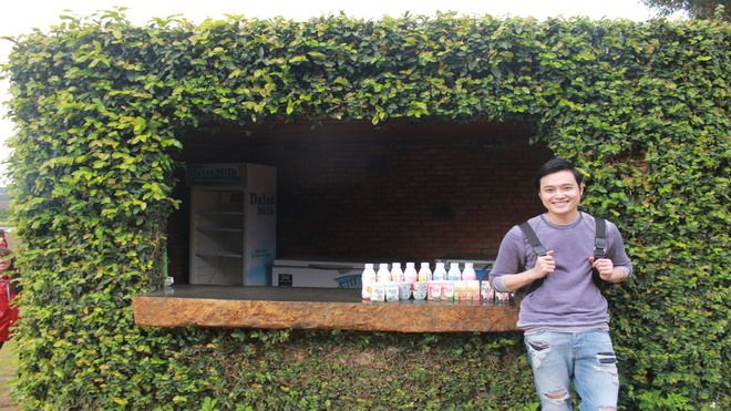 'Gấu' Quang Vinh vạch lá tìm… dâu ở Đà Lạt