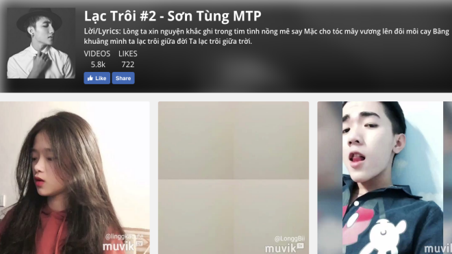 Không phải bất cứ bài hát nước ngoài nào, mà chính 'Lạc trôi' mới là ca khúc được 'nhép' nhiều nhất hiện tại