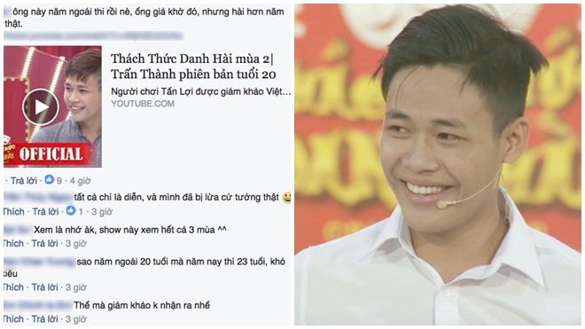 'Hot boy trà sữa' gây sốt 'Thách thức danh hài' bị tố giả tạo, diễn sâu trên sóng truyền hình
