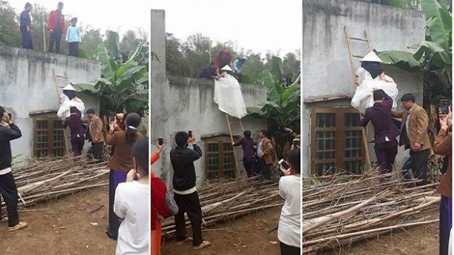 Cô dâu leo thang vào nhà chồng có phải vì lỡ 'ăn cơm trước kẻng'?