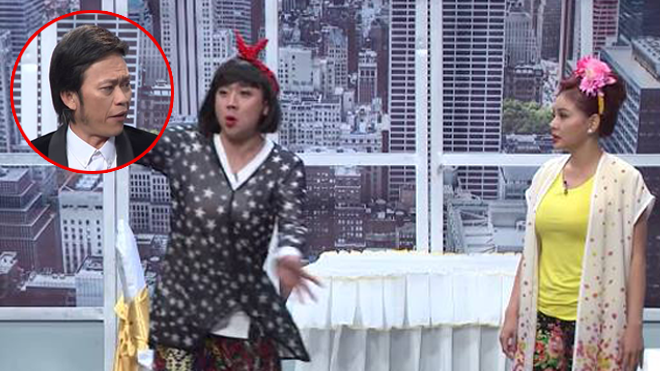 Trấn Thành - Lê Giang kịch liệt tố nhau phẫu thuật thẫm mỹ trên sóng truyền hình, khiến NSƯT Hoài Linh không thể ngồi yên