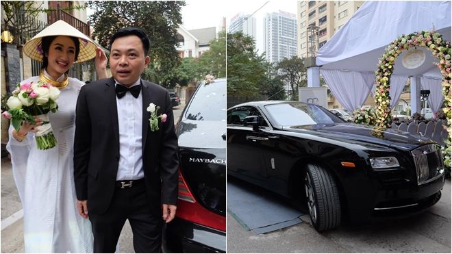 Thu Ngân đội nón lá, được chồng đại gia tặng siêu xe chục tỷ trong ngày cưới