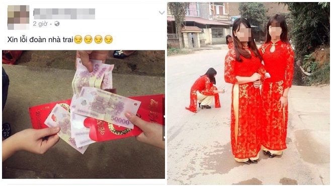 Đã rút lõi lì xì tiền duyên lại còn hí hửng khoe 'chiến tích' lên facebook