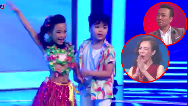Cặp đôi dancesport nhí khiến Trấn Thành 'đứng ngồi không yên' với khả năng nhảy cực kì điêu luyện
