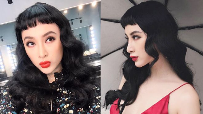 Kể cả diện tóc mái 'khó nhằn', Angela Phương Trinh vẫn đẹp xuất sắc