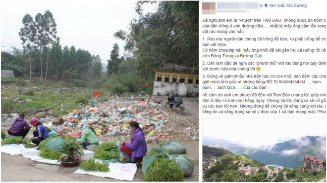 Chủ tịch thị trấn Tam Đảo: 'Nửa đêm, người dân vẫn gọi báo chúng tôi phượt thủ nẹt pô ầm ĩ và trộm su su'