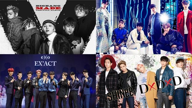 Bạn có đoán ra ai là 'trùm' Kpop tại Nhật Bản trong năm 2016?