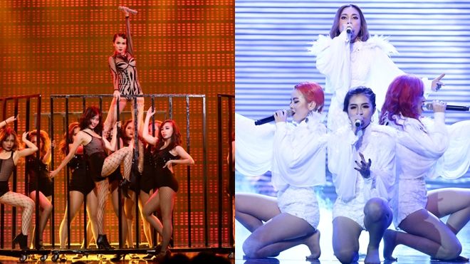 Yến Trang rơi tự do từ độ cao 2m, S Girls mang Hồ Thiên Nga đầy choáng ngợp lên sân khấu Remix New Generation