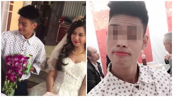 Chàng trai gây phản cảm vì liên tục 'check-in' với cô dâu chú rể trong đám cưới