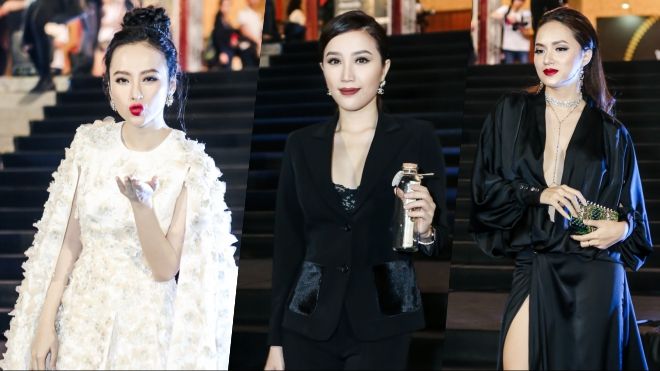 Angela Phương Trinh 'hoá' công chúa, Bảo Thy - Hương Giang đối lập phong cách tại sự kiện