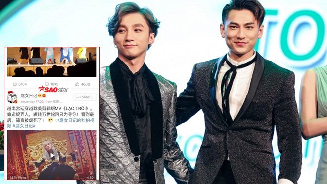 Dân mạng Trung Quốc phát cuồng vì Sơn Tùng - Isaac, hết lời khen 'Lạc trôi'