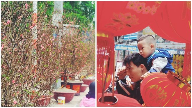 Vị Tết đã 'lạc trôi' trên khắp phố phường Hà Nội rồi