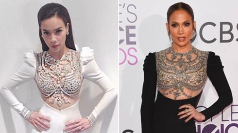 NTK Lý Quí Khánh tố trang phục anh thiết kế riêng cho Hà Hồ bị thương hiệu Reem Acra 'ăn cắp' mẫu