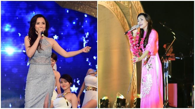 Hồ Quỳnh Hương tất  bật chạy 2 show trong 1 đêm trước khi nghỉ Tết