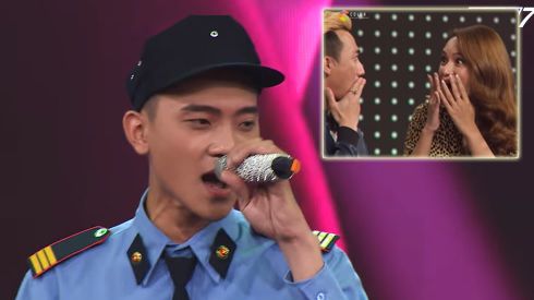 Anh chàng bảo vệ khiến Trấn Thành và Hương Giang ngỡ ngàng vì giọng hát quá ngọt ngào