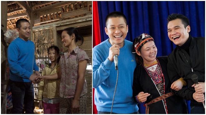 Tuấn Hưng, Khắc Việt lặn lội đi trao quà Tết cho bà con vùng cao