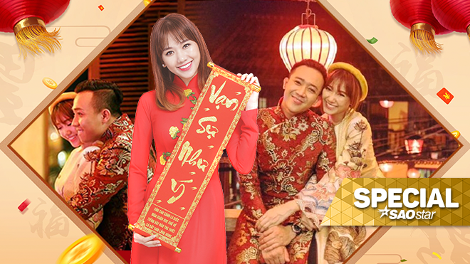 Hari Won năm đầu làm dâu: 'Ngày Tết đi diễn và ăn thôi, chưa phải làm nhiều'