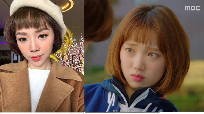 Để kiểu tóc như Kim Bok Joo, cuối cùng thì Tóc Tiên cũng chịu 'bánh bèo' rồi !