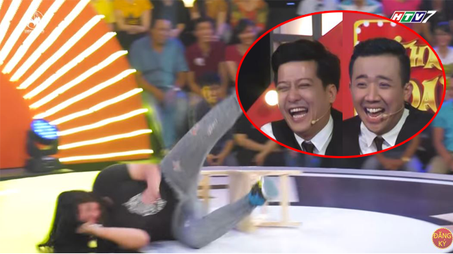 Nữ sinh 'khủng' diễn bất chấp, cười đến té ghế khiến cả Trấn Thành lẫn Trường Giang phải 'đầu hàng'