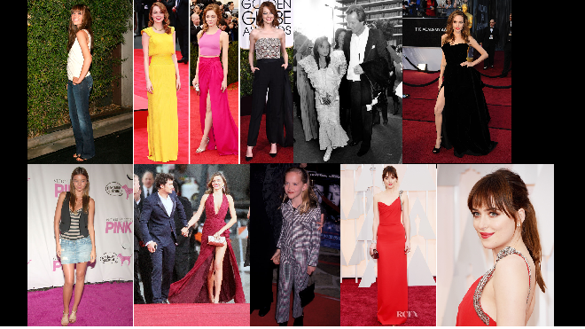 Style 'thưở ban đầu' trên thảm đỏ ngày ấy của các sao nổi tiếng thế giới