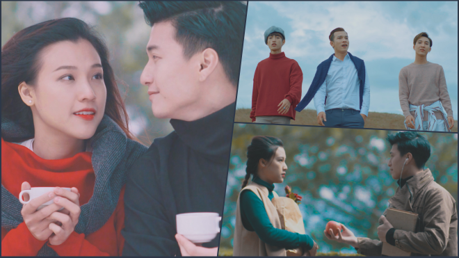 Chưa đến Valentine, Huỳnh Anh - Hoàng Oanh khiến fan ganh tị bởi quá tình tứ trong MV mới
