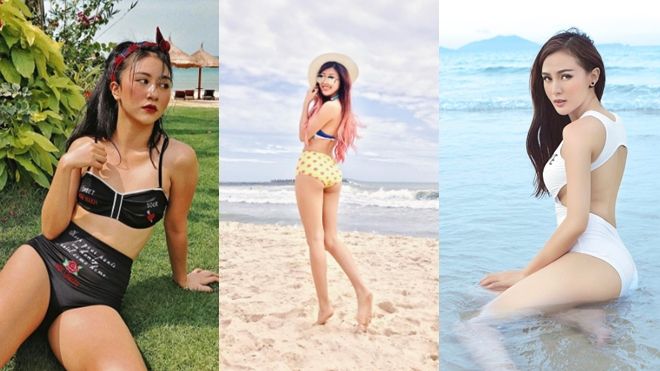 Còn lâu hè mới tới nhưng Instagram các mỹ nhân Việt đã tràn ngập những shoot hình diện bikini nóng bỏng