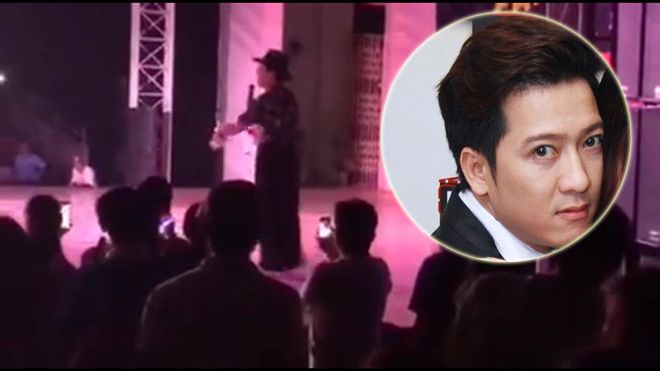 HOT: Trường Giang bất ngờ bỏ diễn đi về khi bị khán giả ném chai lên sân khấu