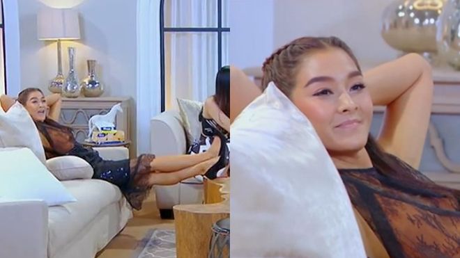 Khoảnh khắc gây bão The Face: 'Nữ hoàng xấu tính' Lukkade nằm hát véo von khi 'chị cả' Marsha bại trận