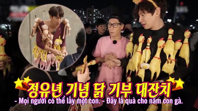 Running Man: Lee Kwang Soo tiếp tục 'hoá khỉ hoá gà' khiến người đi đường bất ngờ thích thú