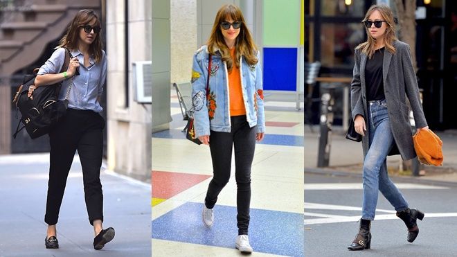 Soi style nữ chính '50 sắc thái đen': thu hút đâu chỉ lúc… cởi đồ