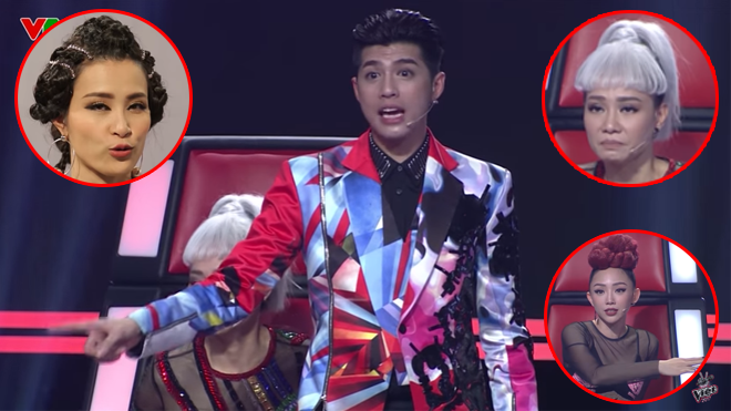 'Nhá hàng' màn tranh giành thí sinh 'khốc liệt' giữa 'Bộ tứ quyền lực' tại tập 2 vòng đối đầu Giọng hát Việt 2017